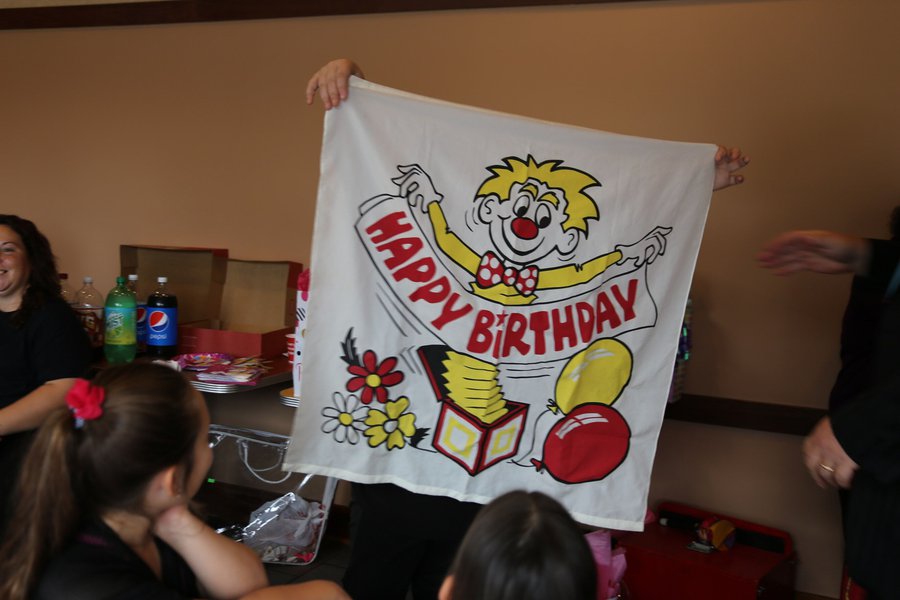 Happy birthday banner